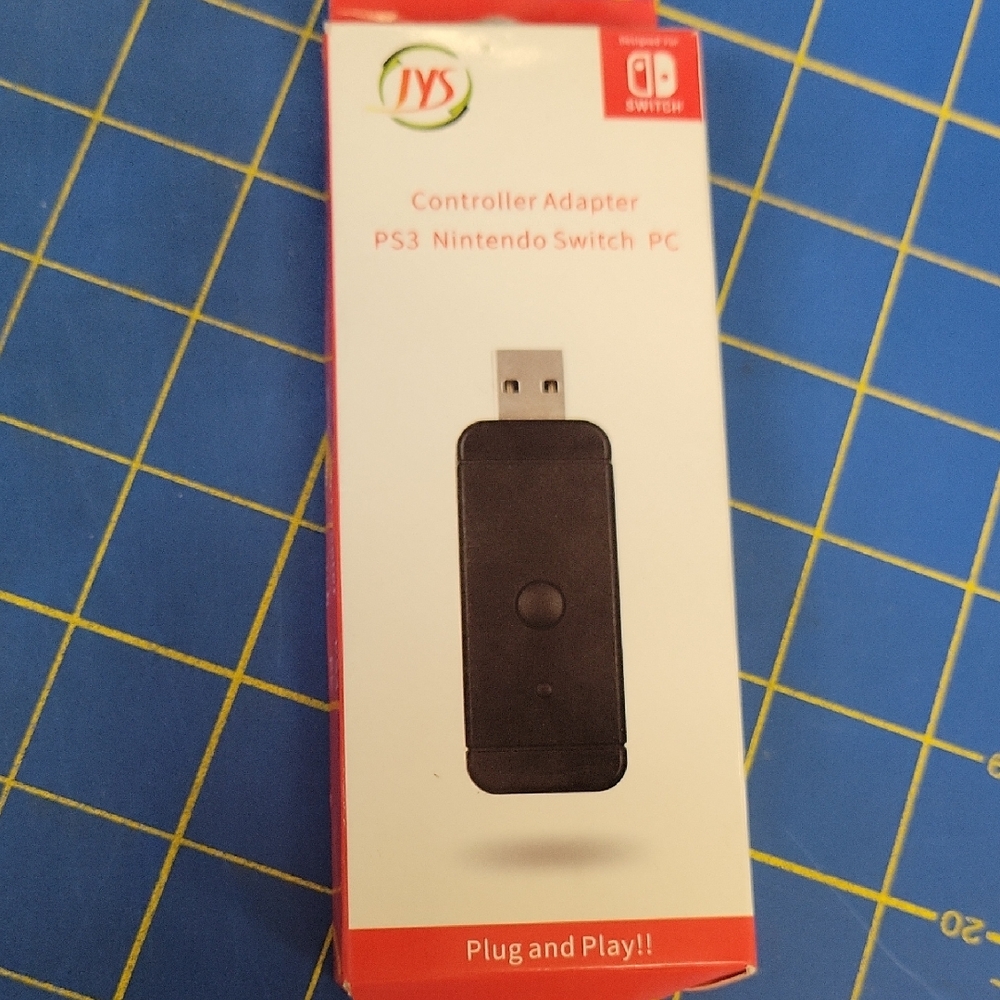 JYS Controller Adapter for PS3 Nintendo Switch PC New in Box